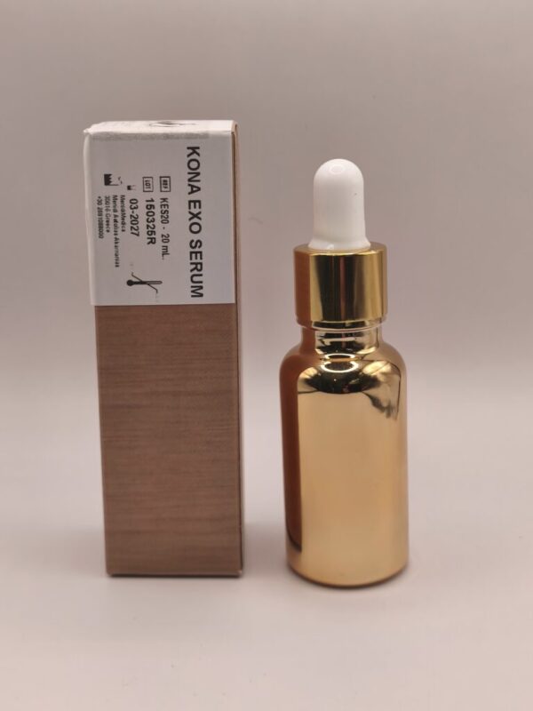 Kona Exo Serum (20ml) - Premium Ορός Αντιγήρανσης & Αναγέννησης με Εξωσώματα Μήλων Ζαγοράς