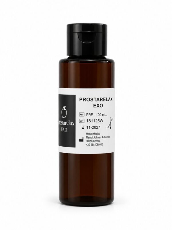ProstaRelax Exo Lotion (100ml)- Λοσιόν Ανακούφισης Προστάτη με Εξωσώματα Μήλων Ζαγοράς