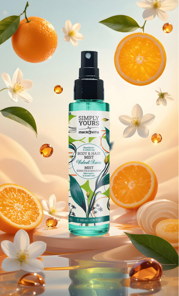 Macrovita Mist Σώματος & Μαλλιών Velvet Rain 100ml